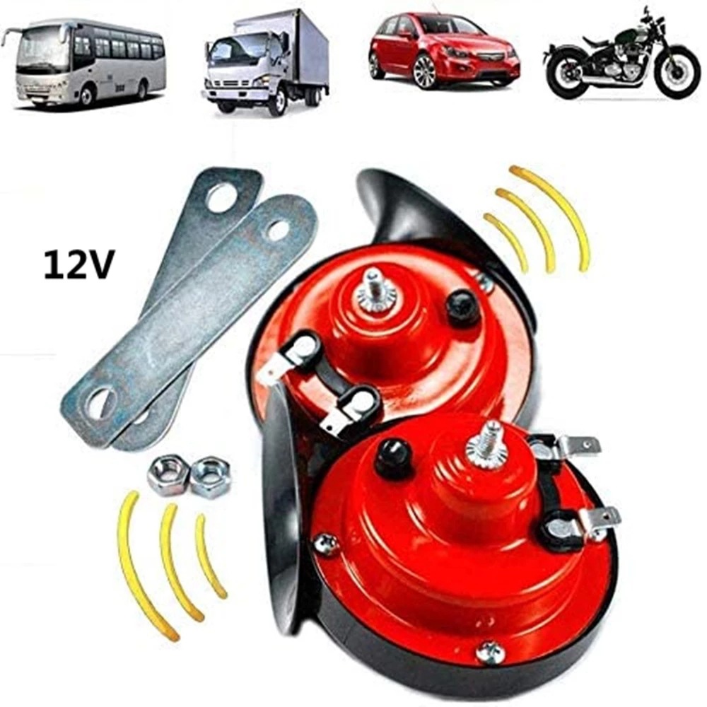 Emergency Whistle Loud - 12V Super głośny samochód 300DB podwójny