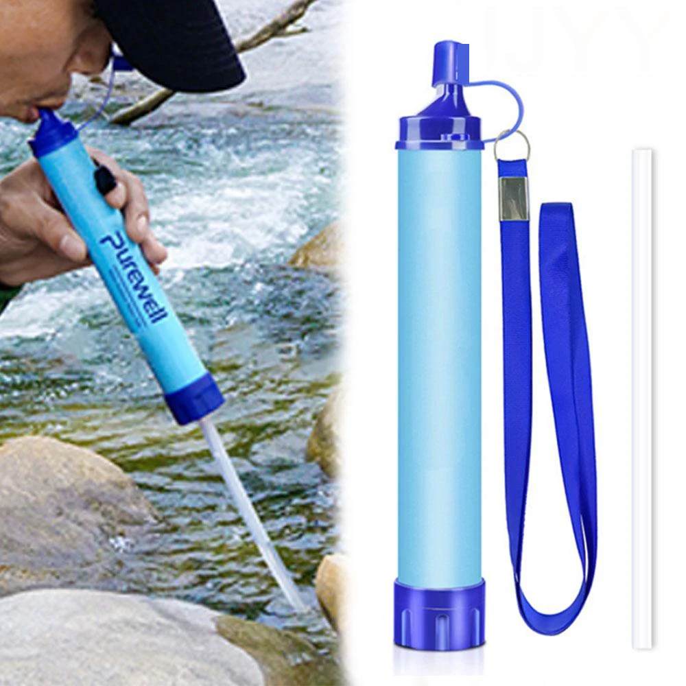 Water Purification Straw - Zewnętrzny mini filtr wody ze słomką