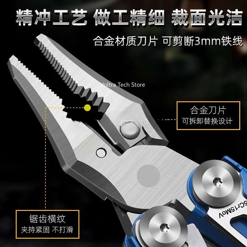 Szczypce wielofunkcyjne, nóż z – Multi Tool Plier recenzja i cena