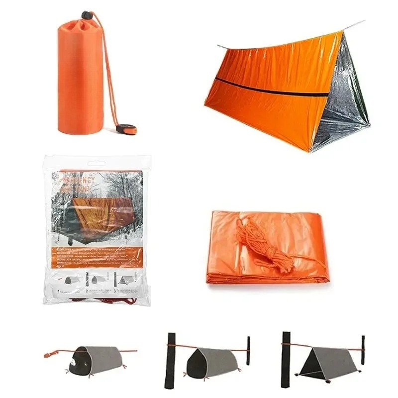 Namiot ratunkowy dla 2 osób, z – Emergency Mylar Tent recenzja i cena