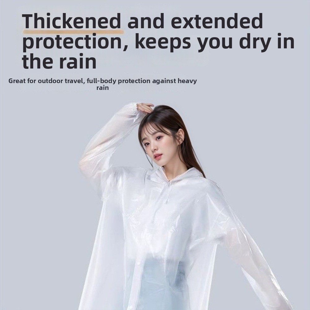 Długi płaszcz przeciwdeszczowy – Emergency Poncho Rain recenzja i cena