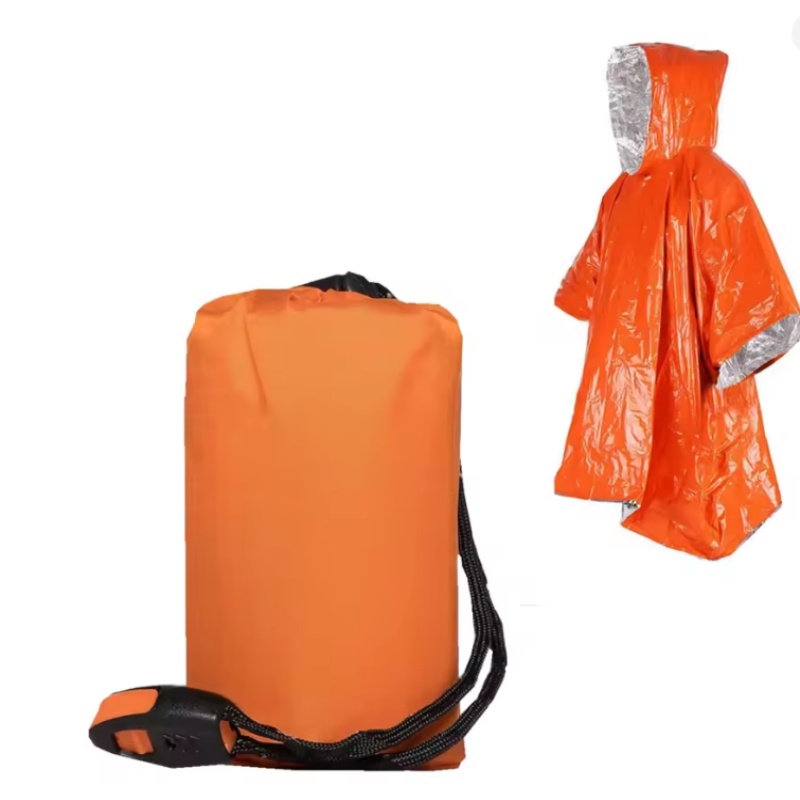 Awaryjne ponczo 4 szt., termic – Survival Blanket Reflective recenzja i cena