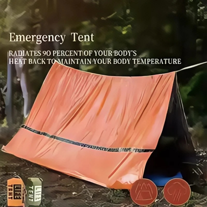 Namiot Bivakowy Termiczny Wodo – Emergency Mylar Tent recenzja i cena