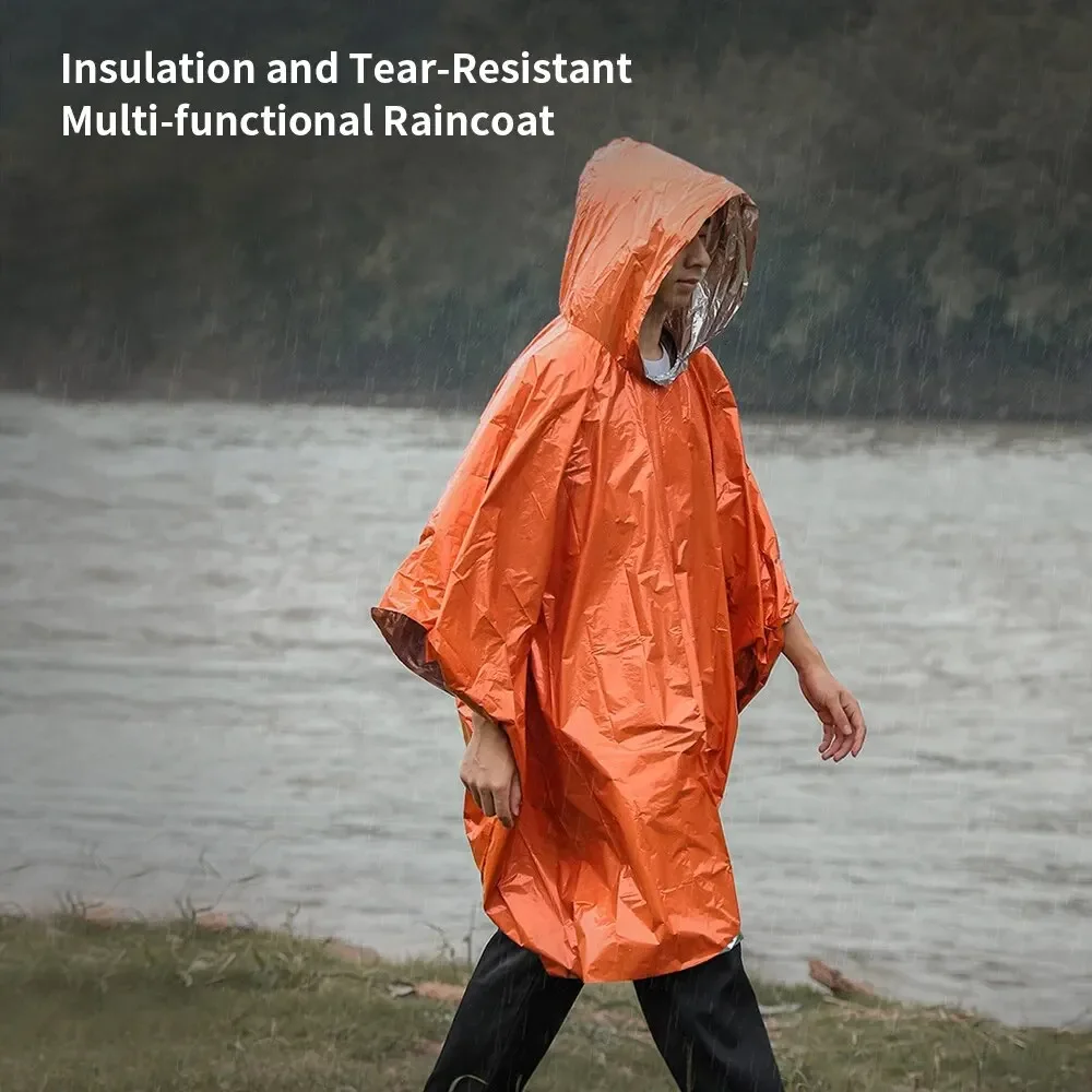 Awaryjny płaszcz przeciwdeszcz – Emergency Poncho Rain recenzja i cena