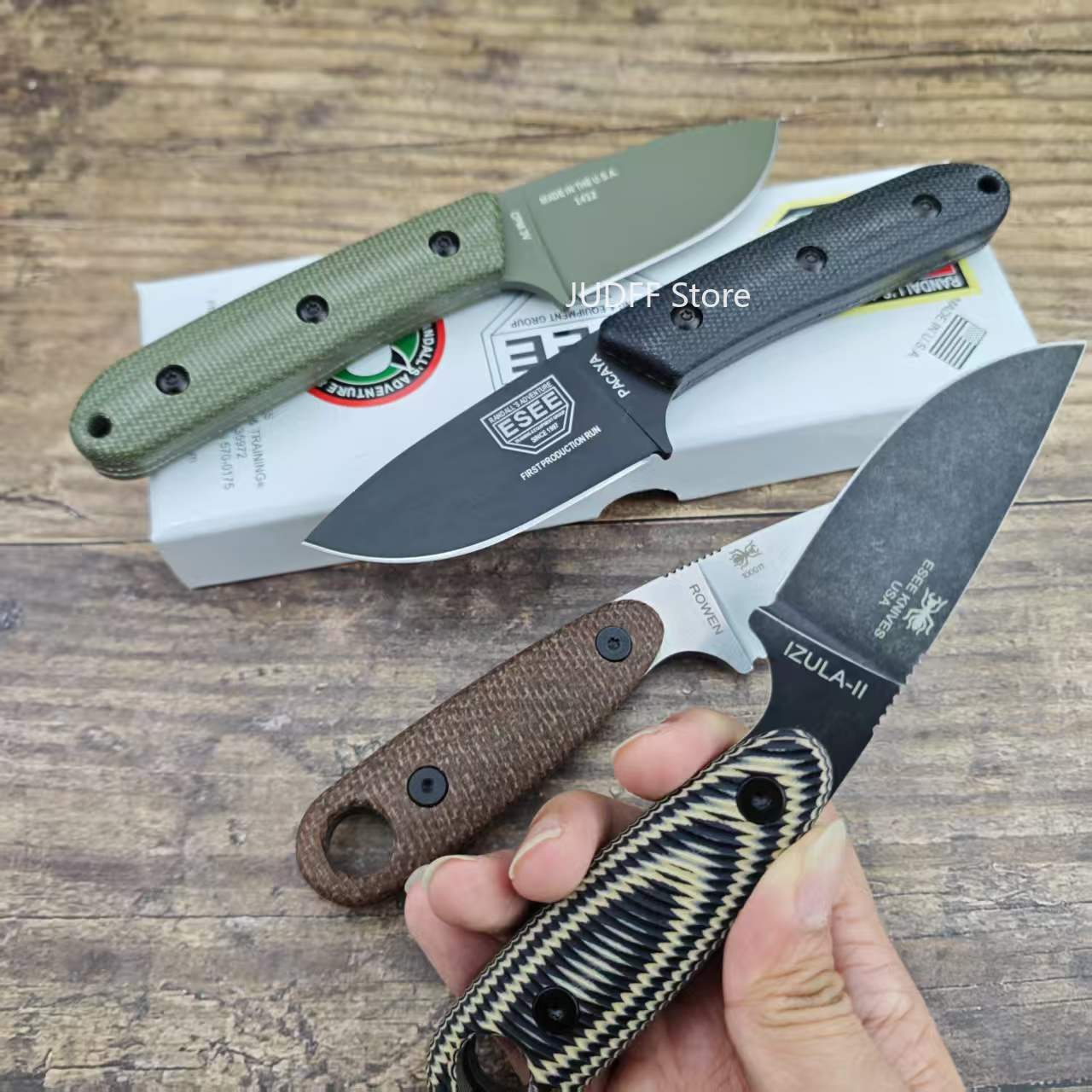 Nóż outdoorowy ESEE IZULA/ PAC – Bushcraft Knife Fixed recenzja i cena